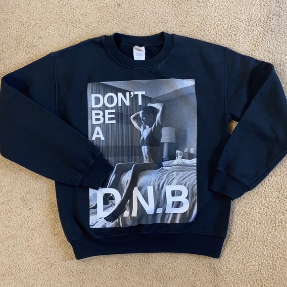 Ronda Rousy D.N.B . Black Sweatshirt - Picture 2 of 4